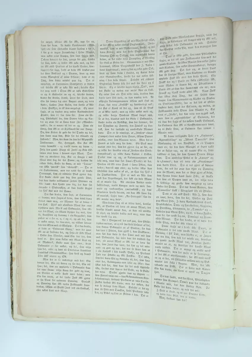 Tidsskrift frå boksamlinga til Ivar Aasen