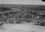 Flygfoto över Krylbo, Avesta 1935-1937.