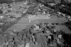 Flygfoto över Leksand 1960.
