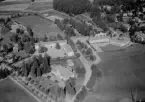 Flygfoto över Leksand 1960.