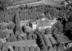 Flygfoto över Leksand 1960.