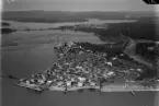 Flygfoto över Korsnäs, Falun 1935-1937.