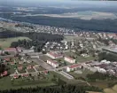 Flygfoto över Karlbo, Avesta 1973.