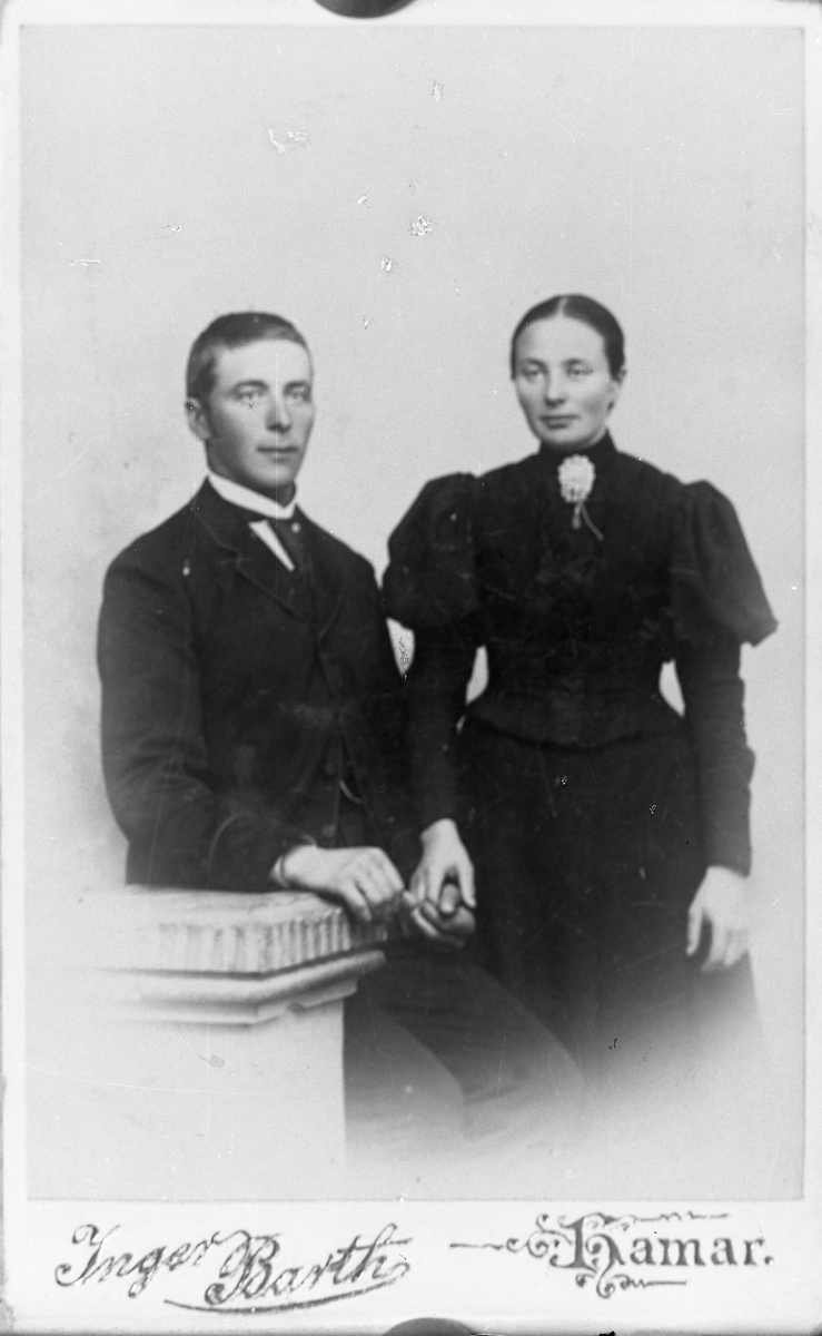 Repro: Portrett av ektepar