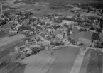 Flygfoto över Linghed, Svärdsjö, Falun 1956.