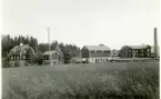 Fläckebo sn, Sätra.
Sågbacken vid Sätra Såg och kvar, början av 1920-talet.