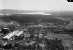 Flygfoto över Långshyttan 1935-1937.