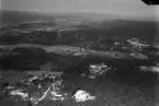 Flygfoto över Linghed, Svärdsjö 1935-1937.