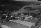 Flygfoto över Linghed, Svärdsjö 1935-1937.