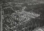 Flygfoto över Ludvika år 1950.