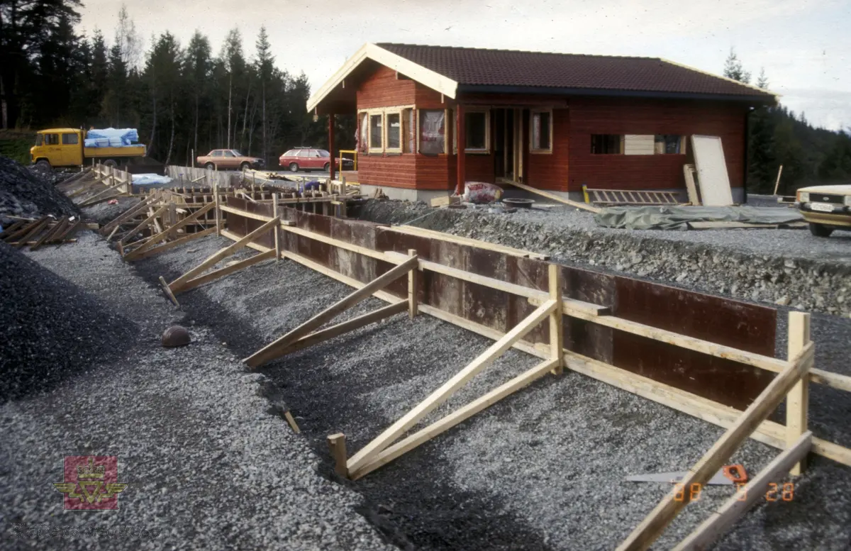 Revdalen vektstasjon under bygging