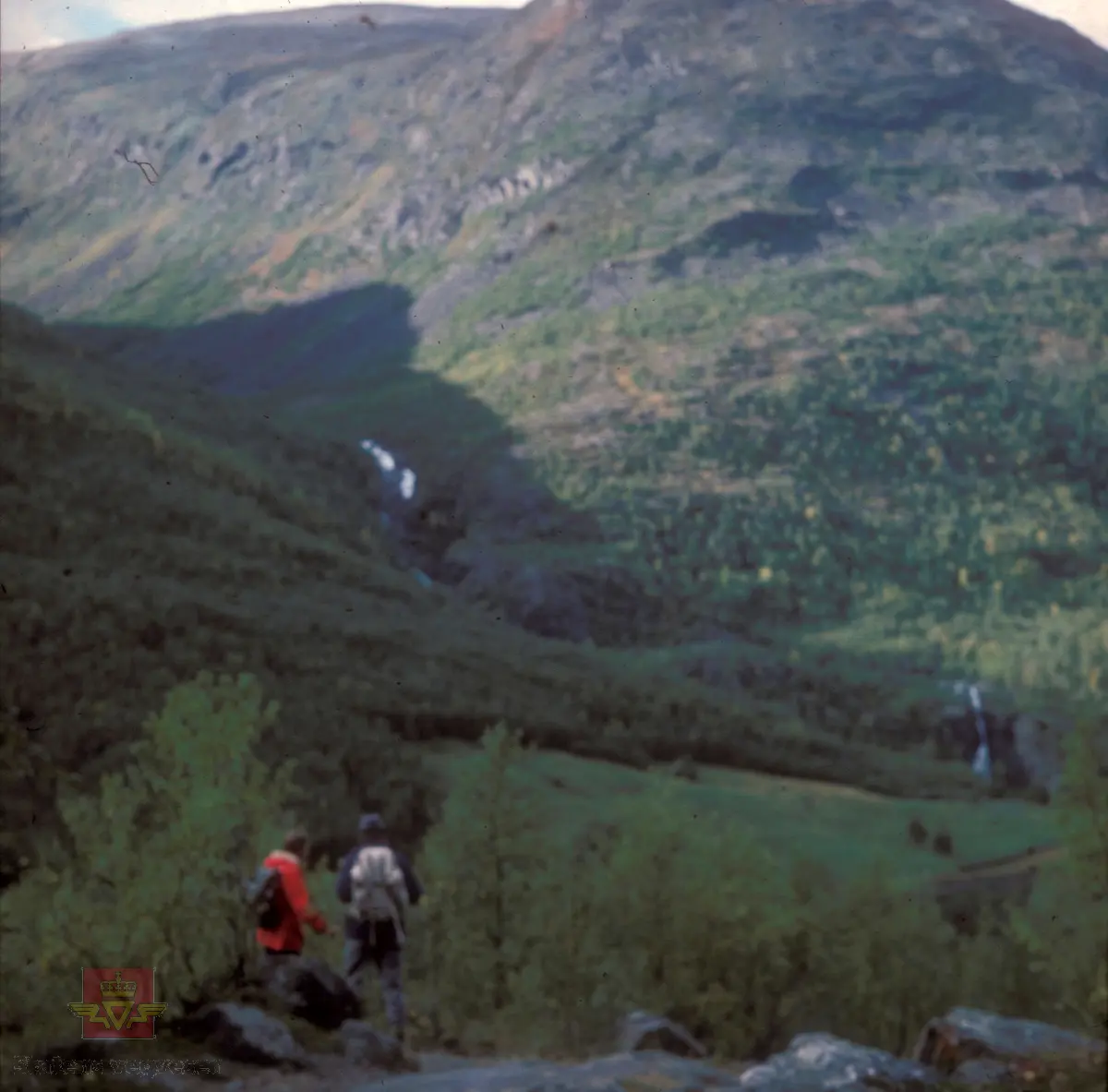 Utsikt mot Stølådalen på Vårstigen.