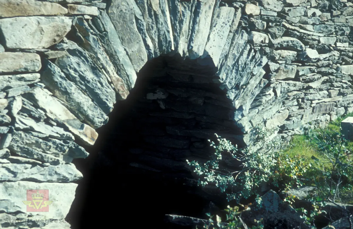 Hvelvet på restaurerte Døåa bru i Rennebu