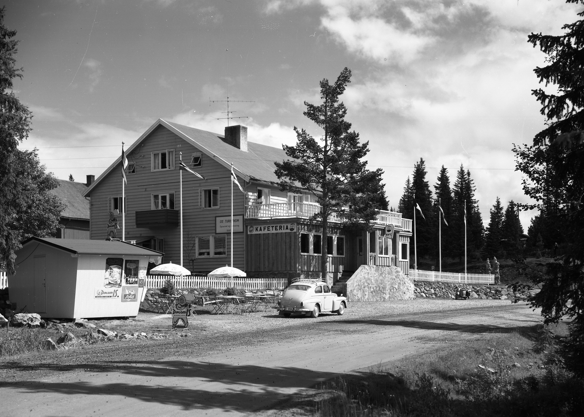 Os Turistheim på Tonsåsen 1962.