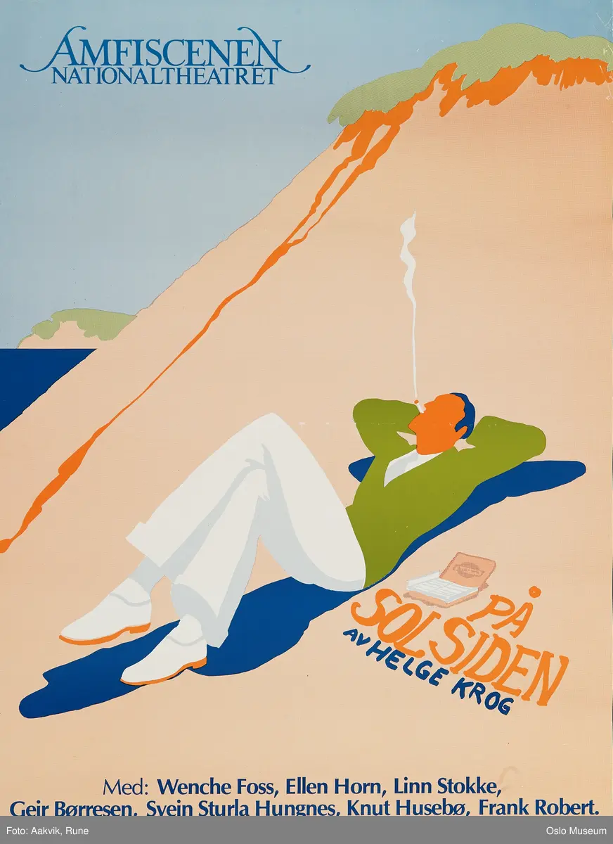 På solsiden (1983 Nationaltheatret) [grafikk]