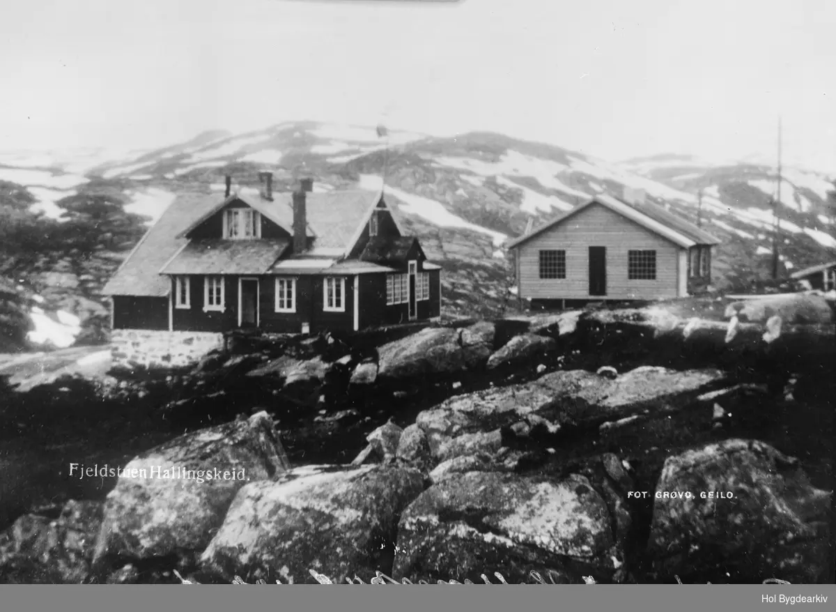 Turisthytte, Fjellstugu, Hallingskeid, høgfjell,