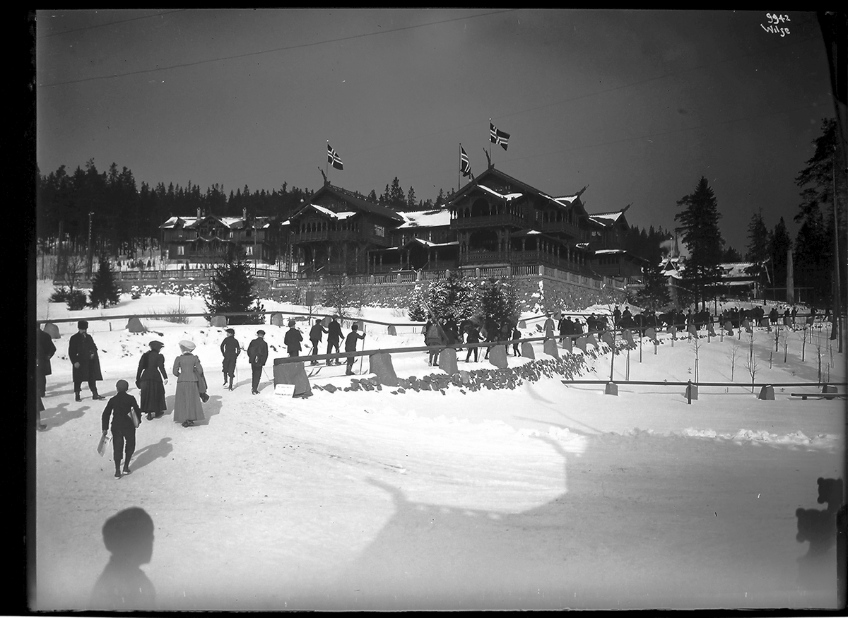 Prot: Stemning Furuskog ved Holmenkollen