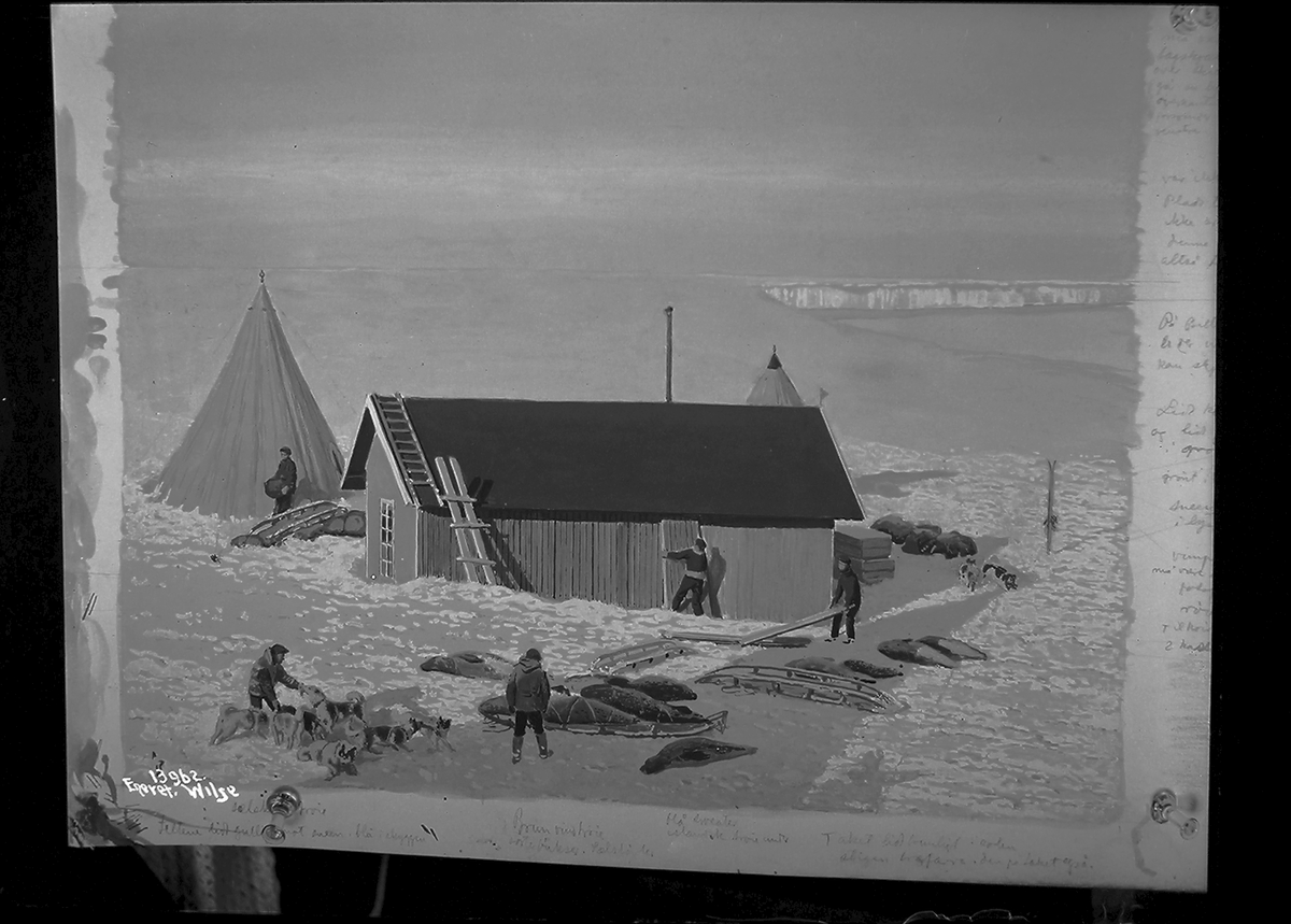 Prot: Sydpolen Framheim Brevkort