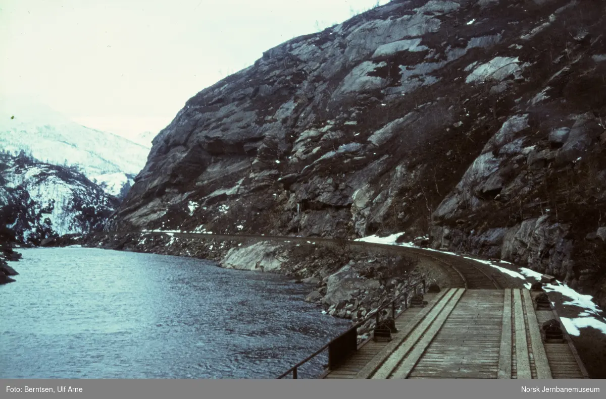 I nærheten av Sjønstådalen på Sulitjelmabanen