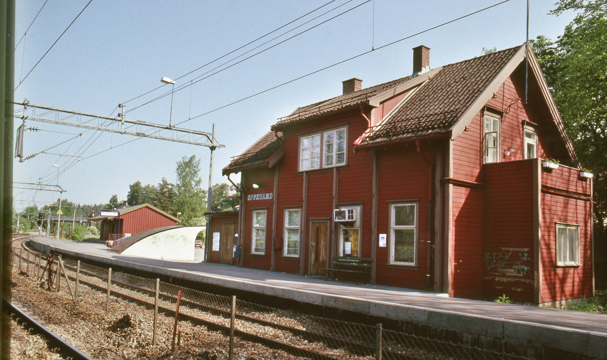 Oppegård stasjon, Østfoldbanen. Arkitekt P. A. Blix (1879)