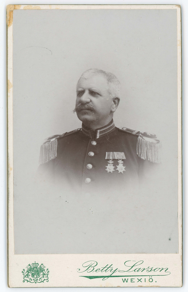 Porträtt på friherre Överstelöjtnant, Henric Salomon Georg Lilliecreutz.
