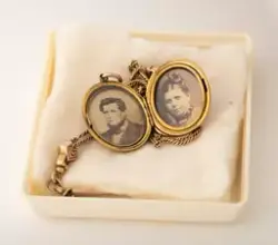 Urkjede med medaljong