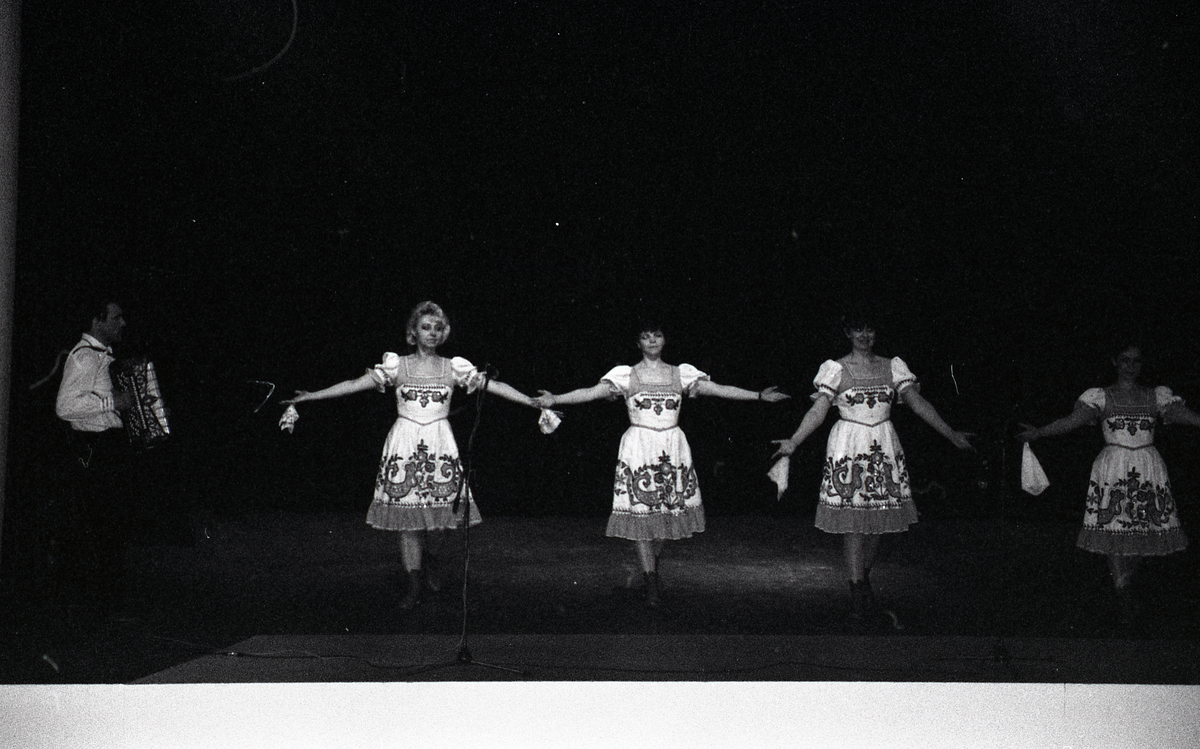 Sommeren 1994 kunne man se russisk og ukrainsk folklore i kinosalen på huset hver eneste torsdagskveld. Forestillingene var i utgangspunktet et tilbud til de som reiste med "Nordstjernen", men det var også åpent for andre.  