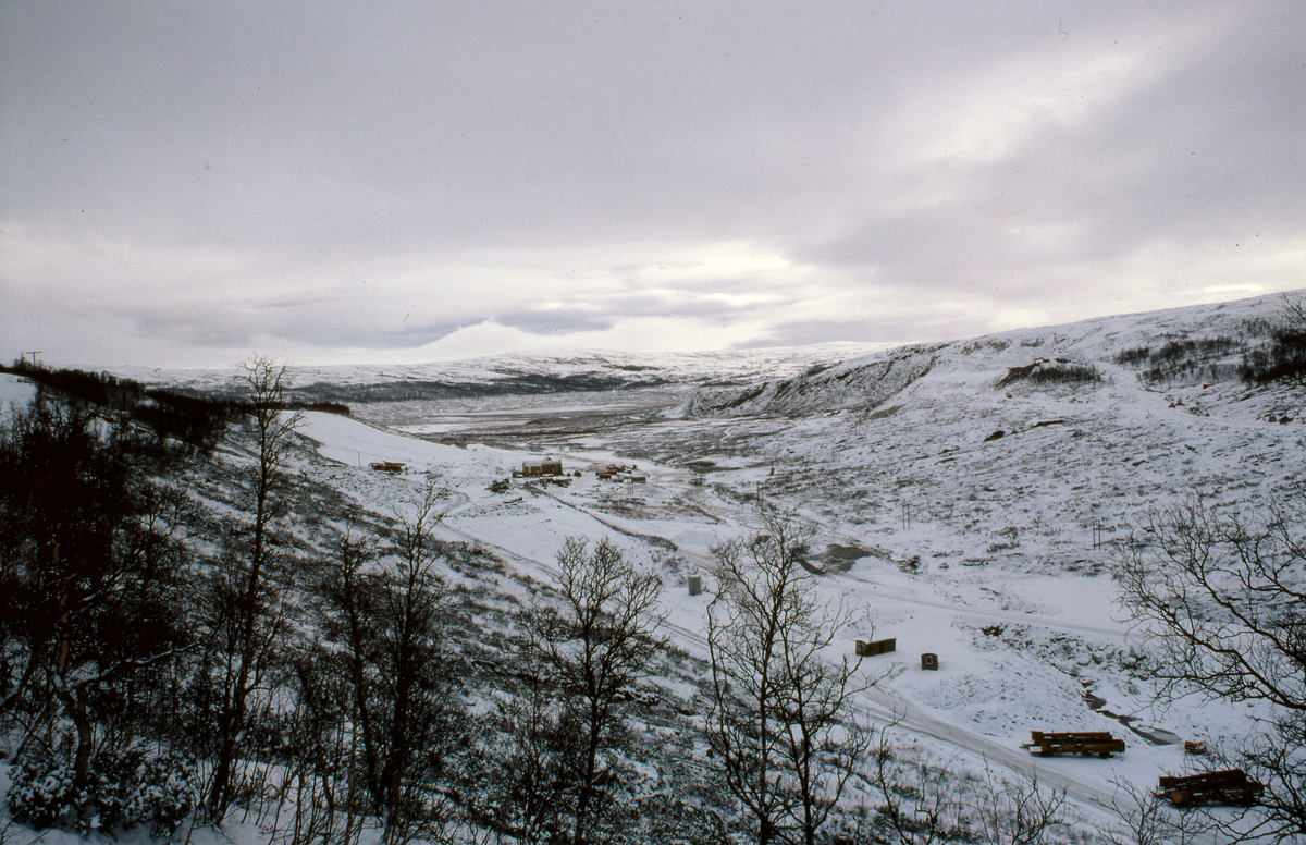 Dambygging Innerdalen.1981