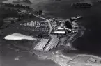 Flygfoto över Saltors såg taget 1935.
