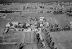 Flygfoto över Romarheden, Malung 1954.