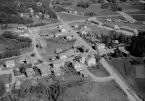 Flygfoto över Rönndalen, Enviken, Falun 1956.