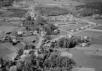 Flygfoto över Rönndalen, Enviken, Falun 1956.