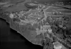 Flygfoto över Mockfjärd, Gagnef 1960.