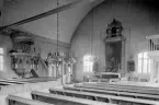 Mockfjärd. Interiör av Mockfjärds kyrka 1944. Läs mer om Mockfjärds kyrka i boken: Dalarnas kyrkor i ord och bild.