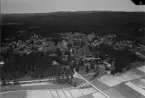 Flygfoto över Nordanholen, Mockfjärd 1935-1937.