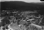 Flygfoto över Mockfjärd 1935-1937.