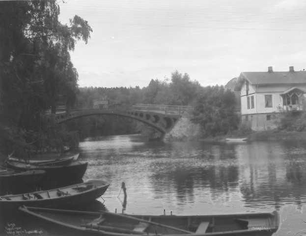 Prot: Askerlandet - Sandviken bro over elven Aug. 1902