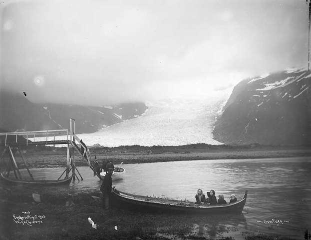 Prot: Svartisen fra Fjorden 21/7 1905