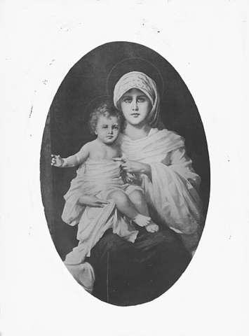 Prot: Madonna med Jesusbarnet copi 1906