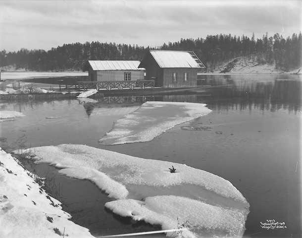 Prot: Bestumkilen Badehus speilende 26/12 1906