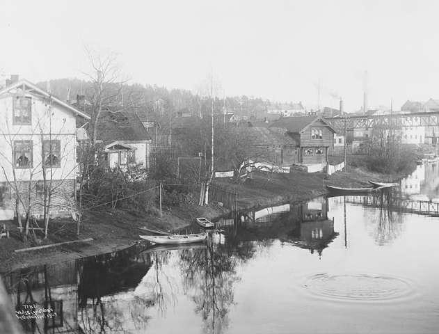 Prot: Sandviken Sandvikselven speiling 1907