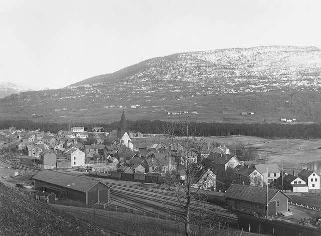 Prot: Voss seende østover 21/4 1908