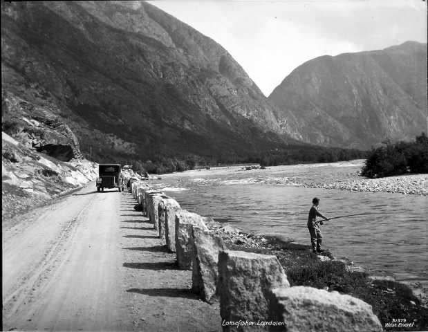 Prot: Lærdalen, laksefisker