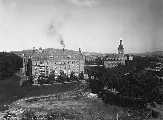Prot: Oslo - Ullevaal sykehus -Norsk Folkemuseum / DigitaltMuseum