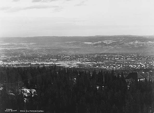 Prot: Holmenkollen, utsigt