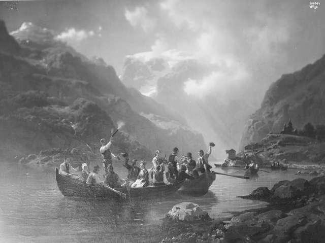 Prot: Brudefærden i Hardanger - Tideman