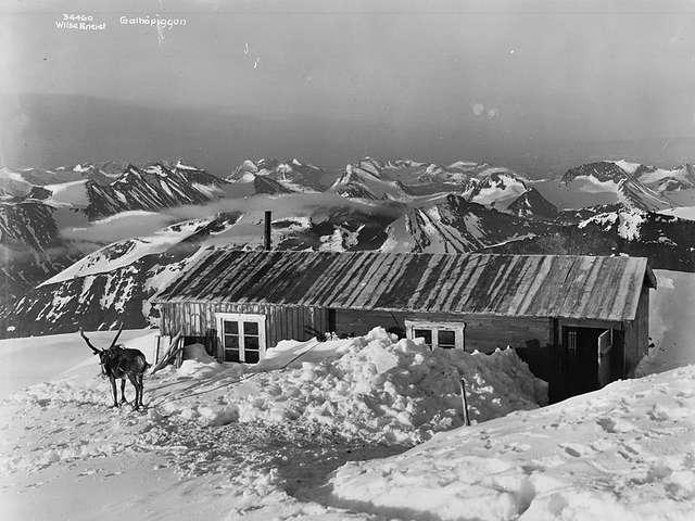 Prot: Jotunheimen, vinter - Galhøpiggen, hytten