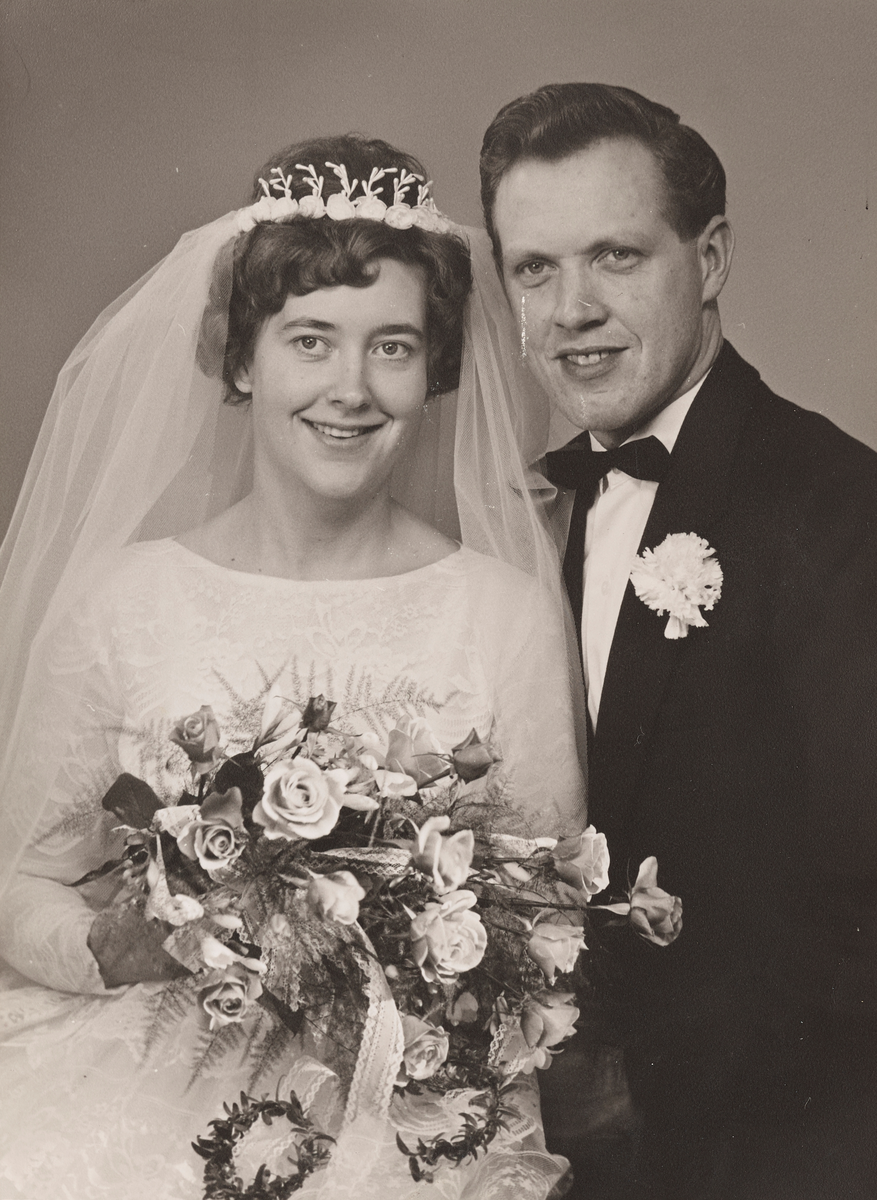 Portrett av brudepar