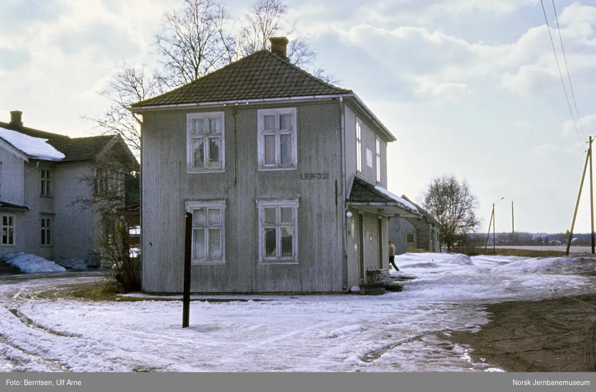 Lierfoss stasjon på nedlagte Urskog-Hølandsbanen