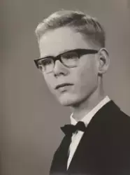 Portrett av konfirmant, gutt